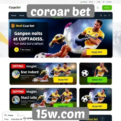 Promoções atrativas disponíveis na Coroar Bet