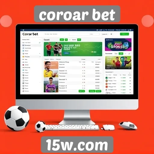 Facilidade de uso da plataforma Coroar Bet
